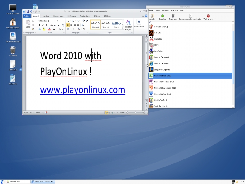 Microsoft Office 2010 - Skrypty - PlayOnLinux - Run your Windows  applications on Linux easily!