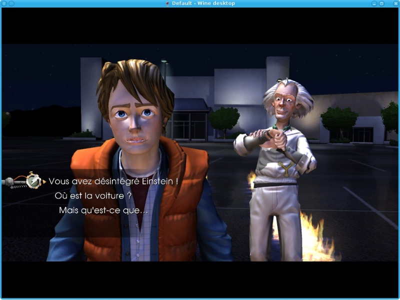 Good Old Games - Back to the Future: The Game - PlayOnLinux - Run