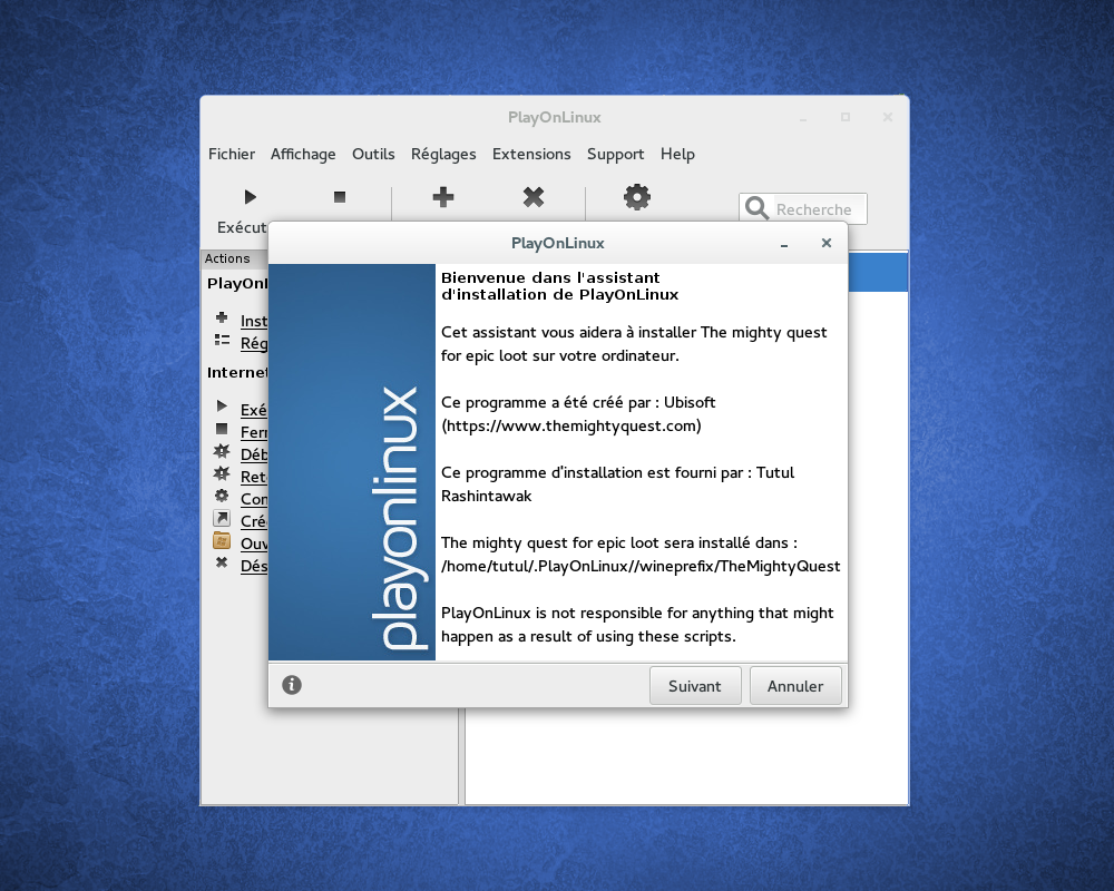 Microsoft Spider Solitaire - Supported software - PlayOnLinux - Run your Windows applications on Linux easily!